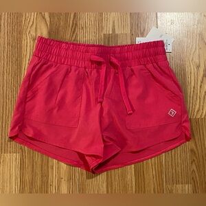 Abercrombie Kids Bright Pink Athletic Shorts